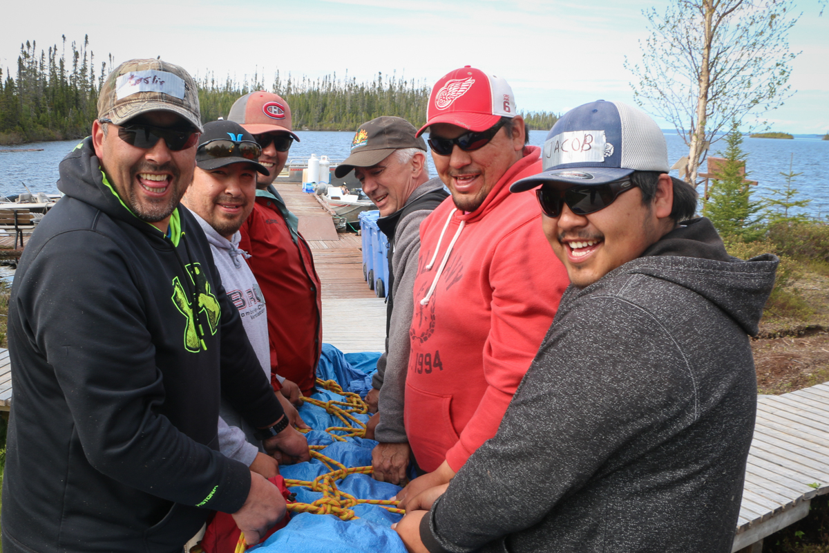 Osprey Lodge Fishing Guides Train With Boreal River